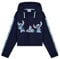Disney Stitch Kapuzenpullover Mädchen Cropped Hoodie Kinder Teenager 7-14 Jahre - Hoodie Mädchen Geschenke (9-10 Jahre, Marineblau)