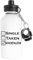 Luxogo Single Taken Maidenless Botella de Agua Acero Inoxidable Viajero Blanco Water Bottle Stainless Steel Traveller White