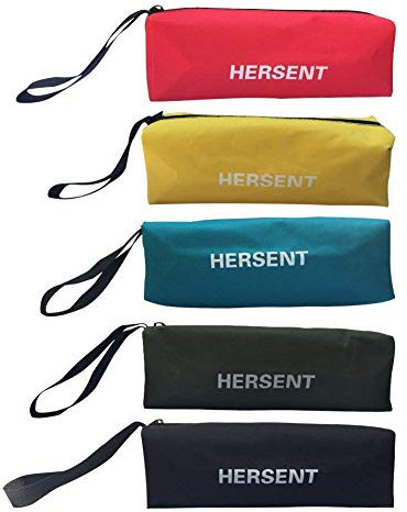 Small Tool Bags,5 Pcs Canvas Zippered Small Tool Pouch Bag Tool Box with Hanging Loop,Multipurpose Tool Bag Organiser Storage Tote Bags,Tools Gifts for Men for Pliers Wrench Screwdriver Pencil