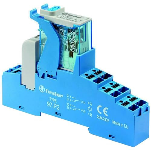 Finder 4C.P2.8.230.0060 LED-Gatterbaustein Nennspannung: 230 V/AC Schaltstrom (max.): 8 A 2 Wechsler 1 St.