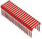 UYZO 1 Insulated Cable Staple MNM1-600 for Milwaukee M12 Cable Stapler Gun, Fits Milwaukee 2448-20, Silver, 1 Inch, 320 per Box