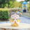 Pot De Fleurs en Forme De Visage De Fille, Pot De Fleurs en Forme De Tête De Visage, Pot De Fleur Interieur,Pot De Fleurs Mignon en Forme De Visage De Femme pour Plantes D'intérieur et D'extérieur