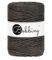 Bobbiny XXL Makramee-Schnur, 5 mm, einlagig, 100% recycelte Baumwolle, Farbe:Espresso