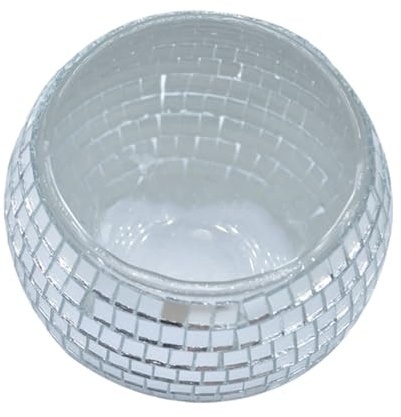 Runde Kugel-Votivkerzenhalter für Tischdekoration, verspiegelte Teelichter, Ständer für Hochzeiten, Schreibtische, Dekorationen, verspiegelte Halter, Schüssel
