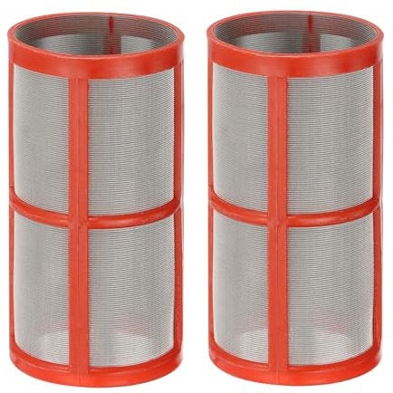 PATIKIL 200 Mesh In-Line Strainer Replacement, 1 Pair Stainless Steel Filter Screen Accessories for Garden Hose Water Pump Pressure Washer