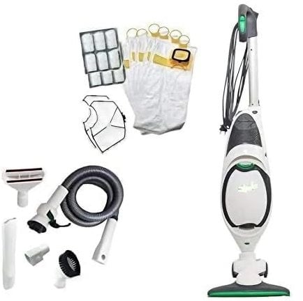 DIERRESTORE - Aspirapolvere Folletto VK135 - COME NUOVO - + 2 ANNI di Sacchetti + Profumini - Aspirapolvere 900W Leggero e Potente, 3 Velocità, Sacco 3,5L (2 ANNI DI GARANZIA CON THE POINT FOLLETTO)