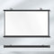 Schermo Di Proiezione Avvolgibile Manuale, Telo for Proiettore Avvolgibile 30-72 Pollici, Ideoproiezione 3D Full HD 4K, Schermo for Proiezione Proiettore Home Cinema Schermo for Tende A Rullo(16:9,72