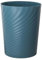 Sinoba Corbeille à papier 8008 - En plastique - Idéale pour chambre d'enfant, bureau, cuisine - Hauteur : 32 cm - 12 l - Bleu foncé