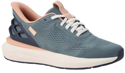 Kizik Women's Athens 2 Hands-Free Sneaker, Stormy Weather/Rose, 2.5 UK