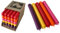 Kerzenfarm Hahn Stabkerzen Bunt Kerzenset 25 Stück - Premium Qualität Made in Germany - 22mm Durchmesser, 18cm Länge bunte Kerzen durchgefärbt - Stabkerzen pastellfarben - Tafelkerzen Set 7