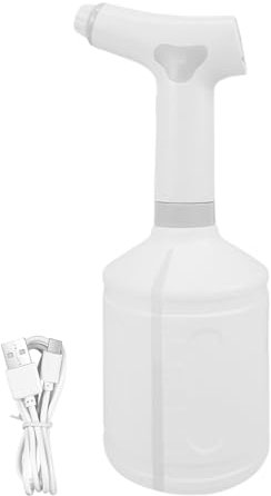 Pulverizador de agua eléctrico recargable | automática de 1 litro de 1200 mAh, pulverizador alimentado por batería recargable | silenciosa para plantas, atomización ultrafina para
