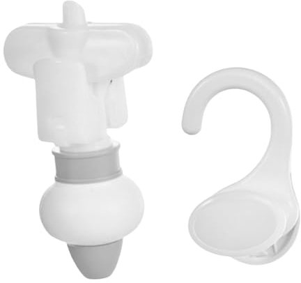 Sharplace Refill Pouch,Inverted Hanging Hook Dispenser,Personal Care Refillable Container Dispenser,Japanese Shower Gel Refill, grey