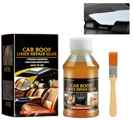 Car roof Headliner Adhesive,Car Roof Liner Adhesive,Automotive Headliner Adhesives,Vehicle Roof Liner Clear Leather Upholstery Repair,Headliner Repair Glue,Car Roof Fabric Glue,