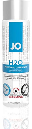 JO H20 LUBRICANTE BASE DE AGUA EFECTO CALOR 120 ML