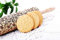 FIORE DI CILIEGIO Mattarello Legno Goffrato | Mattarello Inciso | Rullo per Biscotti e per Modellare | Mattarello di Fiori | Mattarello Decorativo per Biscotti di Algis Crafts