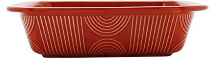 Maxwell & Williams HY0107 Auflaufform eckig – Serie Arc – 25 x 25 x 7,5 cm Terracotta – Keramik in Geschenkbox