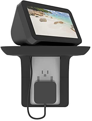 Aokicase For Amazon Echo Show 5 (1st & 2nd Gen) holder 360° adjustable stand. Simply tilt your Echo Show 5 forward or back to improve the viewing angle (Amazon Echo Show 5, Black) A346