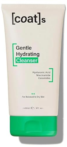 Coats Gentle Hydrating Cleanser – Prevents Breakouts + Protects the Skin Barrier For Soft Clean + Clear Skin – Dermatologically Approved, Designed for Teens + Young Skin – 150 ml