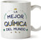 MUGFFINS Tazas para QUÍMICA mujer - En Español - Mejor del Mundo - 11 oz / 330 ml - Regalo original y divertido