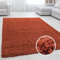 Miovani Hochflor Teppich 240 x 340 cm Terra - Besonders weicher Shaggy Teppich in vielen Farben & Größen für Dein gemütliches Zuhause - Teppich Wohnzimmer & Schlafzimmer
