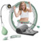 Active 100 Gewichteter Hula Hoop, Infinity Smart Hula Hoops mit 16 Knoten, 360 Grad Auto-Spinning Ballmassage, Infinity Hoop für Erwachsene, Fitnessgerät zur Gewichtsabnahme