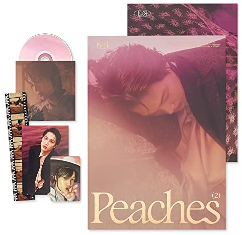 EXO KAI - Zweites Minialbum [Peaches] (Peaches Ver.) Fotobuch + CD-R + Postkarte + Faltposter + Fotokarte + Speicherfilm + 2 zusätzliche Fotokarten