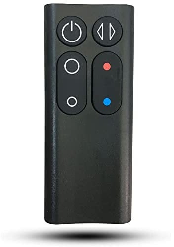 Replacement Remote Control Compatible for Dyson AM04 AM05 Fan Heater 922662-08 Hot + Cool (Black)