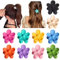 WOOXDYUK 10 Stück kleine Blumen-Haarklammern,für Frauen, Mädchen und Kinder – rutschfester Haarschmuck für dünnes/mitteldickes Haar (10 Farben)