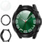 Diruite Protective Case for Samsung Galaxy Watch 6 Classic 47mm Screen Protector,TPU Scratch Resistant Dustproof Case+HD Tempered Glass Screen Protector for Samsung Galaxy Watch 6 Classic 47mm Cover