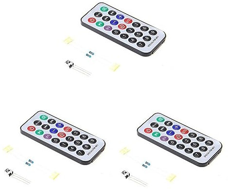 OSALADI 3st Drahtloses Ir-modul Wireless-Kits Blinddarm Fernbedienung