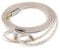 mfreeo Premium IEM Upgrade Cable, MMCX/2-Pin 0.78mm Earphone Cord, 8-Core Braided Hi-Fi Replacement Extension, Balanced Audiophile Audio Cable (1.2M, 3.5mm to mmcx)