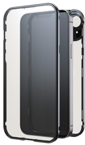 Black Rock Hülle für iPhone 15 Plus (Metallrahmen, 360° Rundumschutz, Wireless Charging kompatibel, ultradünn, slim, Magnet, Cover, Handyhülle für iPhone 15 Plus, Case, Handycase) schwarz