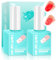Morovan Uv Nagellackentferner Kit: 2 Stück 15ml Gellack Entferner Sicher und Schnell Magic Remover 3-5 Minuten Gel Nagellack Entfernung Und Uv/Led Nagellack