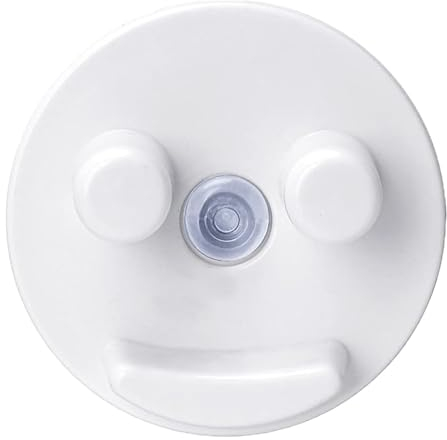 Tinkber 1 Support pour Éponge, Porte-Éponge de Récurage, Éponge Frosted Mom, Porte-Éponge Rond Amusant, Porte-Éponge pour Évier de Cuisine, Convient pour Le Nettoyage de La Cuisine (Blanc)