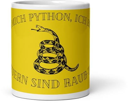 Generisch Nenn mich Python, ich bin ein Steuern sind Raub-tier | TASSE