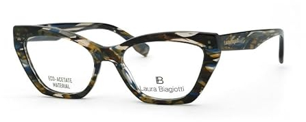 Laura Biagiotti Lesebrille, LBV40, Sichtrahmen für Damen, blau