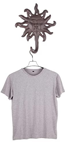 Hohopeti Animal Shape Hook Iron Wall Hanging Coat Hook Unique Vintage Decor for Home for Living Bathroom