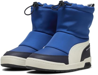 PUMA MULTIFLEX 2 Boot AC PS Sneaker, Clyde ROYAL-WARM White-New Navy, 22 EU