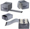 Camping Plate and Cup Storage Bag, Felt Dinnerware Organiser, Kitchen Cookware Holder for Caravan, Motorhome