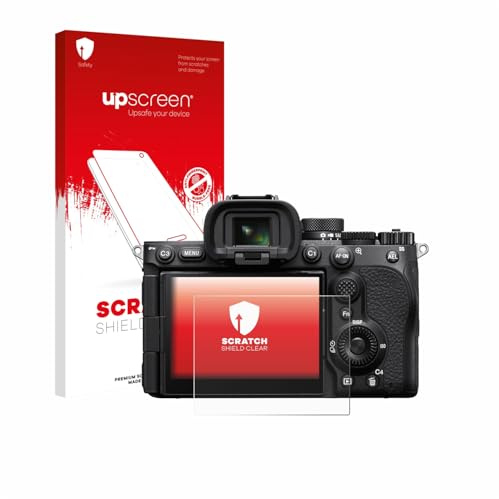 upscreen Schutzfolie für Sony Alpha 7 V (ILCE-7M5) | Transparenter Displayschutz Made in Germany Kristall-Klar Kratzschutz Anti-Fingerprint
