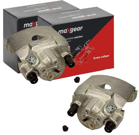 2X Maxgear Bremssattel vorne | 82-0516 + 82-0515 passend für Arosa Fabia Fox Lupo Polo