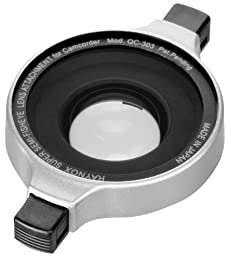 Raynox QC-303 Snap-On Semi Fisheye Ultra Wideangle Lens for 27-37 mm Filter