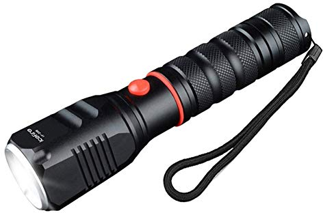 ICEFIRE SK18 Mini LED Zoomable linterna 2000 CREE XML T6 Super brillante AAA 18650 Batería fuente de alimentación Torch Light para interiores y exteriores