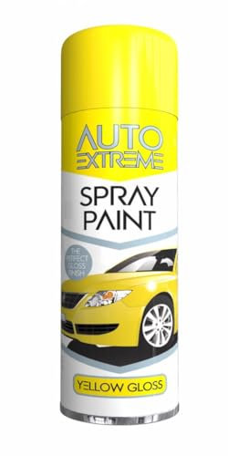 Auto Extreme Auto Spray Paint Yellow, 250 ml