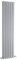 Milano Aruba Silver Grey Vertical Double Oval Panel Radiator - 1500mm x 354mm
