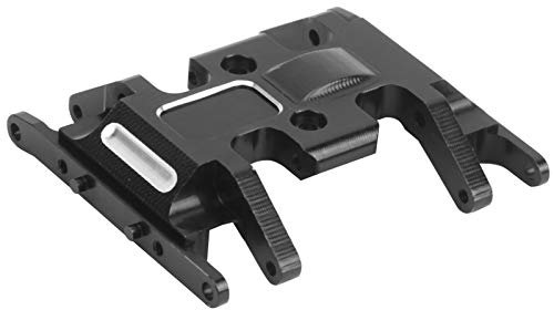 VGEBY RC Gearbox Skid Plate, 1/24 Gearid Unterfahrschutz Simulation Auto Aluminiumlegierung Chassis Armor Zubehör für Axial SCX24 90081 AXI00002