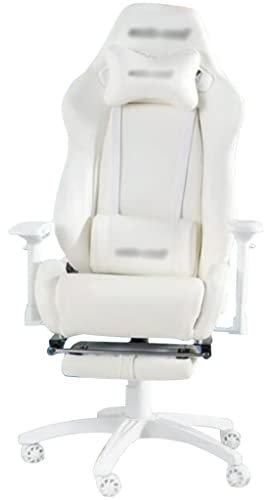 Poltrona Da Gaming Con Poggiapiedi Alzata Classica Orientabile Regolabile Sedia Gaming, Reclinabile Ergonomico Sedia Da Corsa, Portata 150 Kg/330,7 Libbre