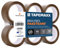 FYBR TAPEMAXX PLUS 6 Rollen starkes Paketklebeband leise Paketband Packband Packing Tape Klebeband Paket Paketbandrolle Verpackungsband 48mm x 66m braun