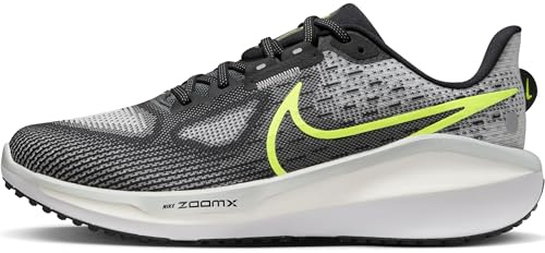 Nike Herren Vomero 17 Sneaker, Black/Volt-Lt Smoke Grey-White, 45 EU