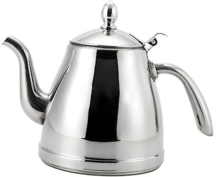 BRIGHTFUFU 1Stk Topf Wasserkocher mit Verbrühungsschutz Tee wasserkocher mit griff wasserkocher retro Wasserkessel Haushaltsheizung Wasserkocher praktischer Wasserkocher Camping Filter Pfeife
